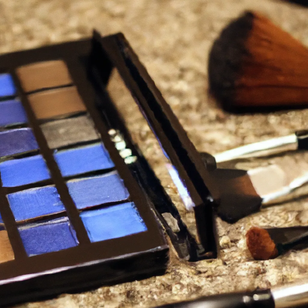 Jaki makijaż do granatowej sukienki?